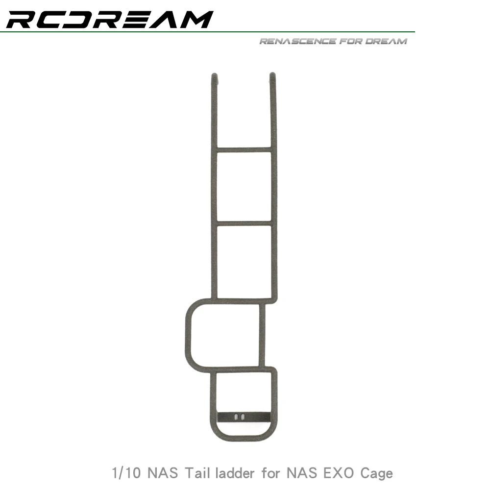 RCDream 1-10 1/10 Scale NAS Tail Ladder for RD110 RD90 RD130 1/10 NAS EXO Cage Upgrade Option Parts #D1A7-1