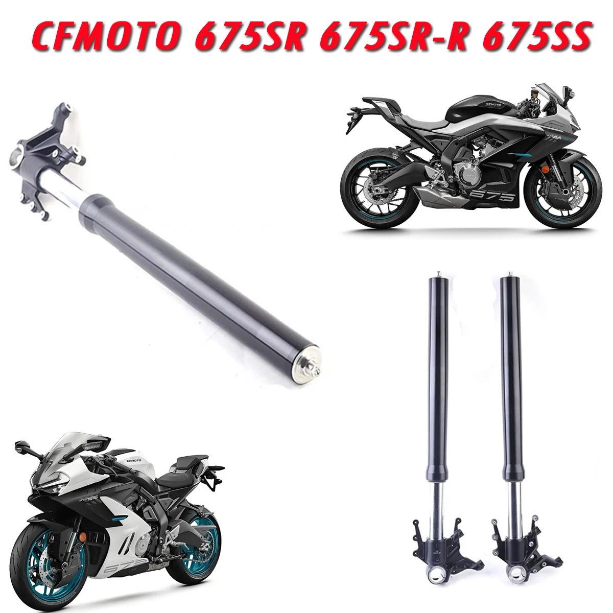 

CFMOTO motorcycle original accessories 675SR front left/front right/shock absorber CF650-10 shock absorber Fit For 675SS 675SR-R