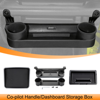 Car Co-pilot Handle Storage Box Center Console Dashboard Organizer Tray for Suzuki Jimny JB64 JB74 2019 Up Interior Accessories
