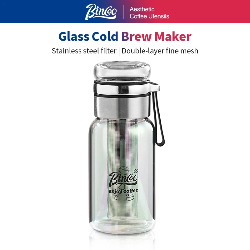 Cold Brew Iced Coffee Maker 800mL Iced Coffee Maker Tea Infuser Airtight Cold Brew Pitcher Coffee Accessories Cold Brew System