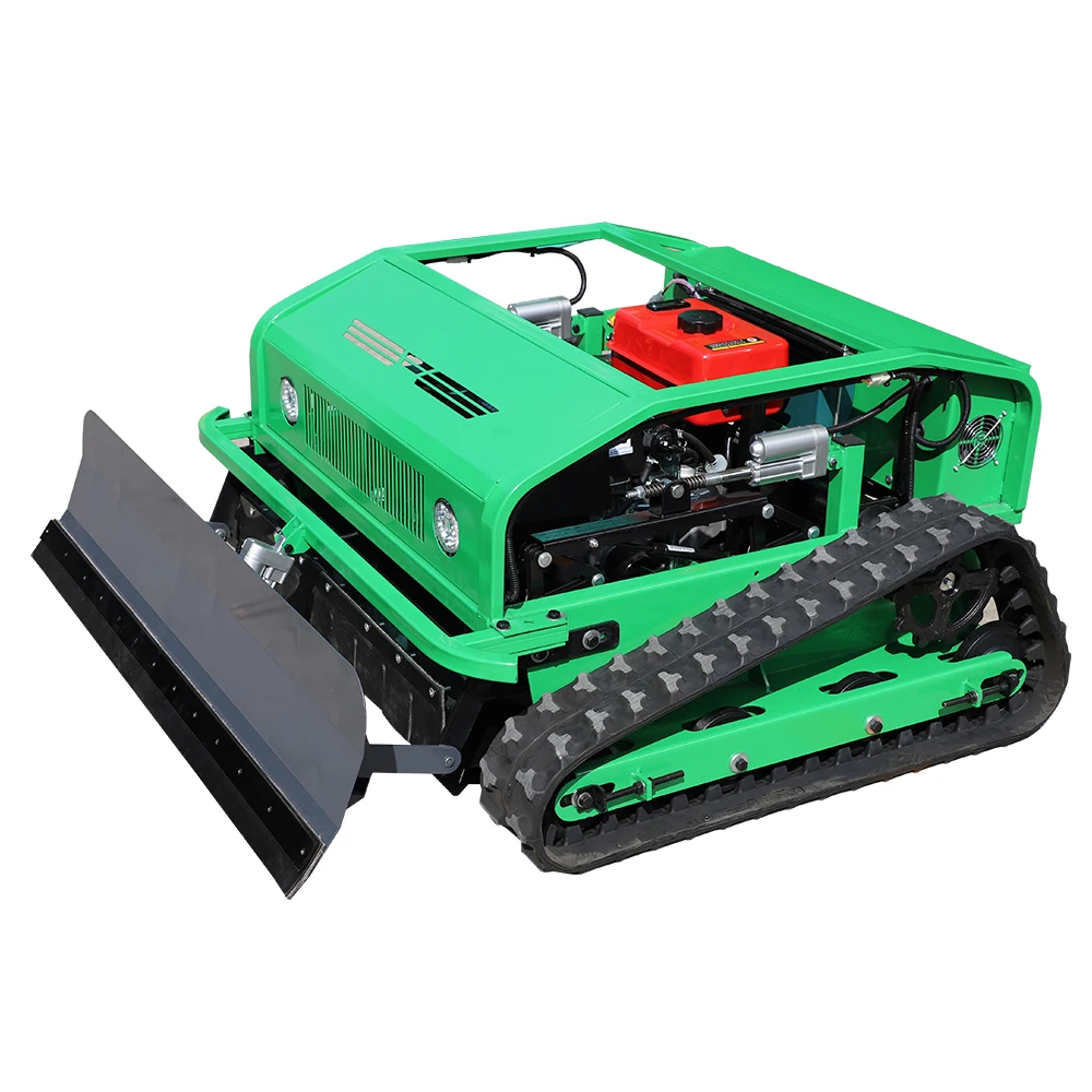 교체 가능한 배터리가 있는 원격 제어 잔디깎이, 긴 배터리 수명, 400m 원격 제어, 평지 및 경사지에 적합