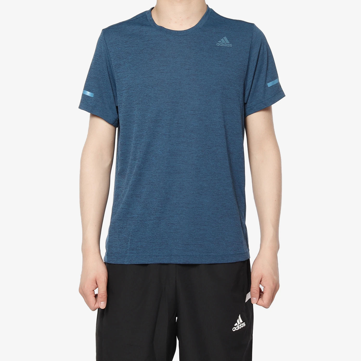 Adidas genuine men's summer breathable sweat wicking sports short sleeved T-shirt EI6391