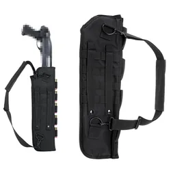 Hunting accessories nylon Molle bag shotgun rifle carrying case air gun holster protective shoulder bag
