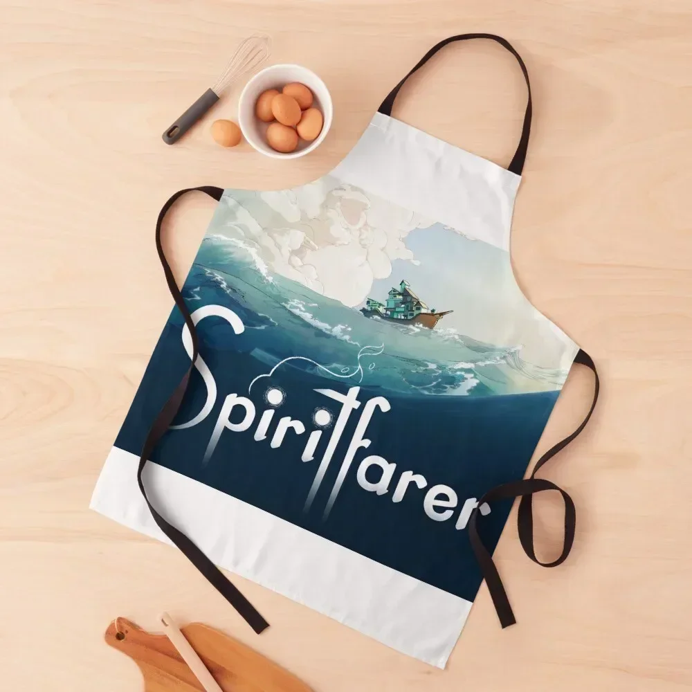 

Spiritfarer Boat Apron Kitchen Front cookings for women Kitchen Supplies Idea Goods Custom Apron