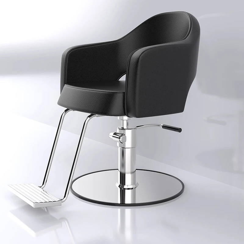 

Barbershop Swivel Barber Chairs Professional Luxury Perm Hair Dyeing Barber Chairs Comfort Salon Furniture Silla De Barbero FYBC