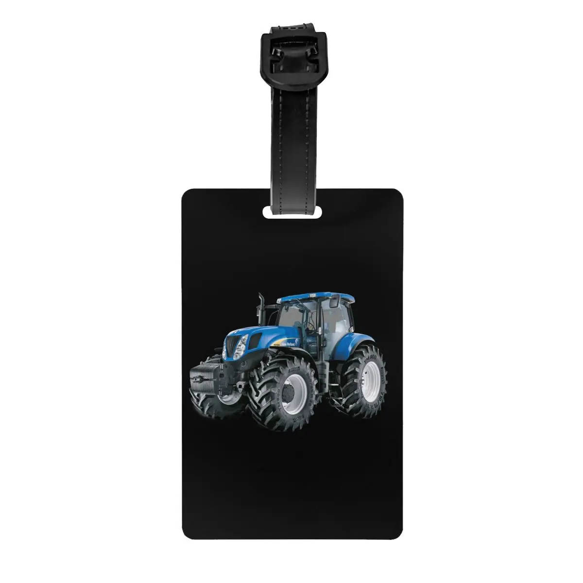 Custom Tractor Luggage Tag Privacy Protection Baggage Tags Travel Bag Labels Suitcase