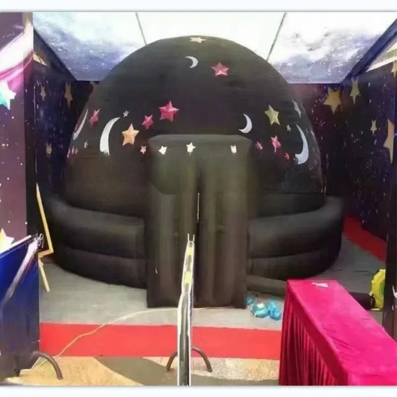 Inflatable Dome Projection Planetarium Cinema Tent PVC Balloon Curtain for Outdoor Use