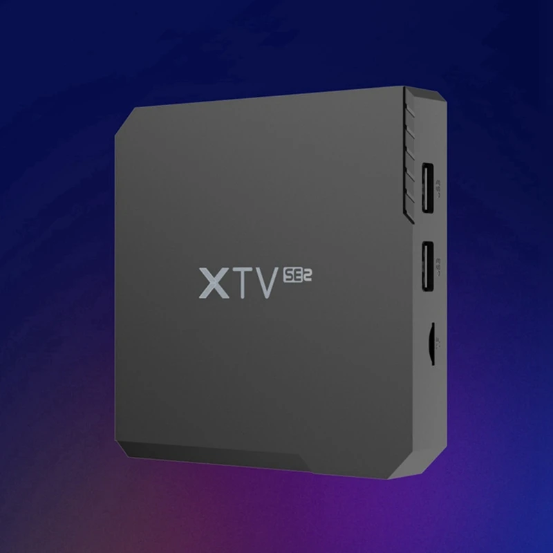 XTV-Boîtier Smart TV SE2 Lite, Android 2.4, Amlogic S905W2, AV1, 4K Ultra HD 100 et 5G, lecteur multimédia WiFi pour touristes, LAN M