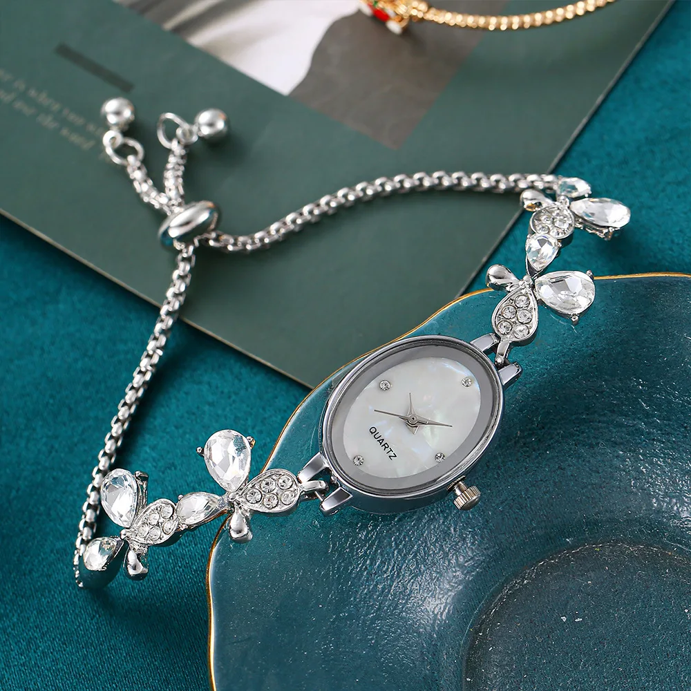 Reloj Mujer ساعة نسائية فاخرة الذهب غرامة حزام السيدات ساعة لسوار Montre فام أنثى ساعة معصم ساعة نسائية Relojes