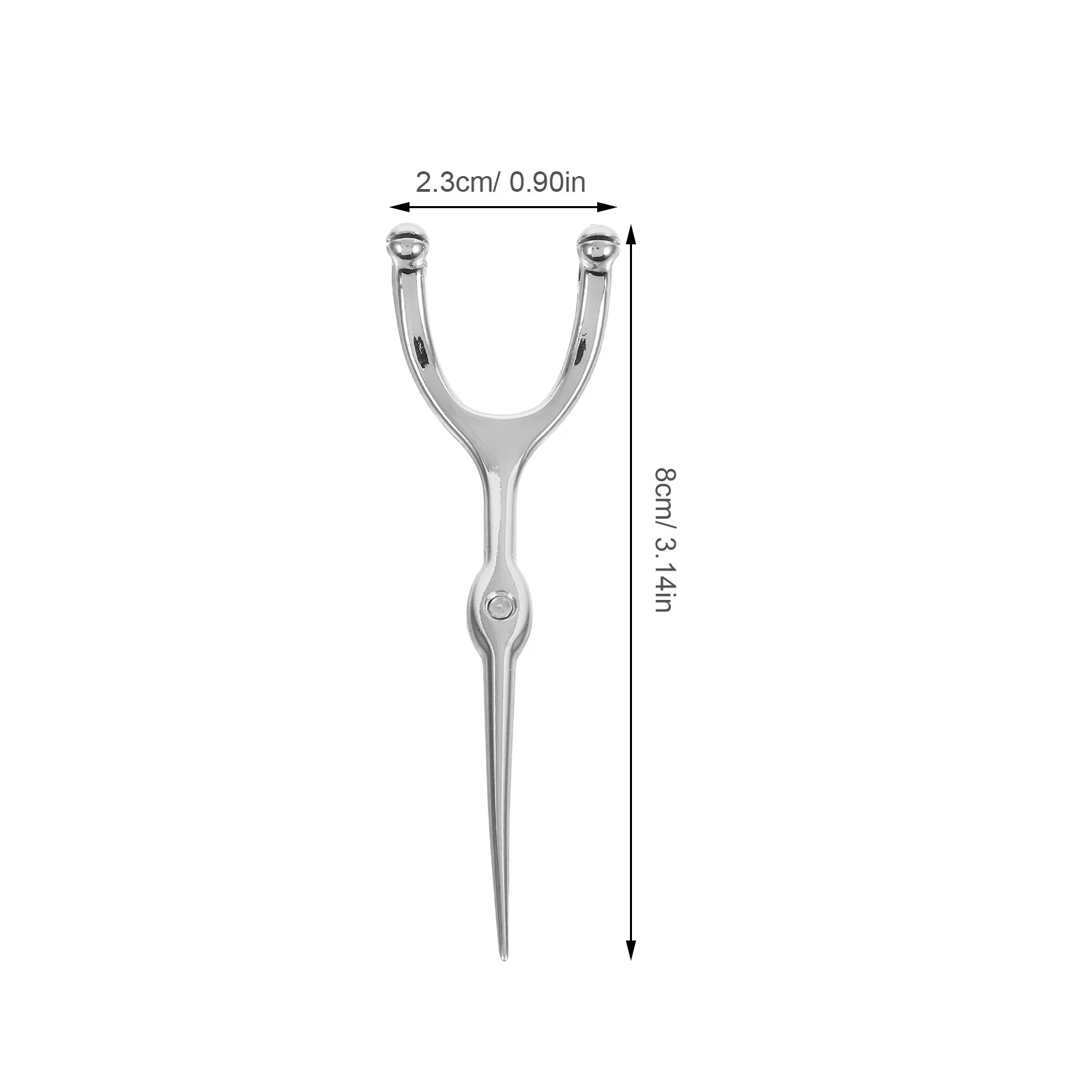 Reutilizável de aço inoxidável portátil fio dental picareta viagem palito flosser pequeno metal dentes flosser cuidados orais