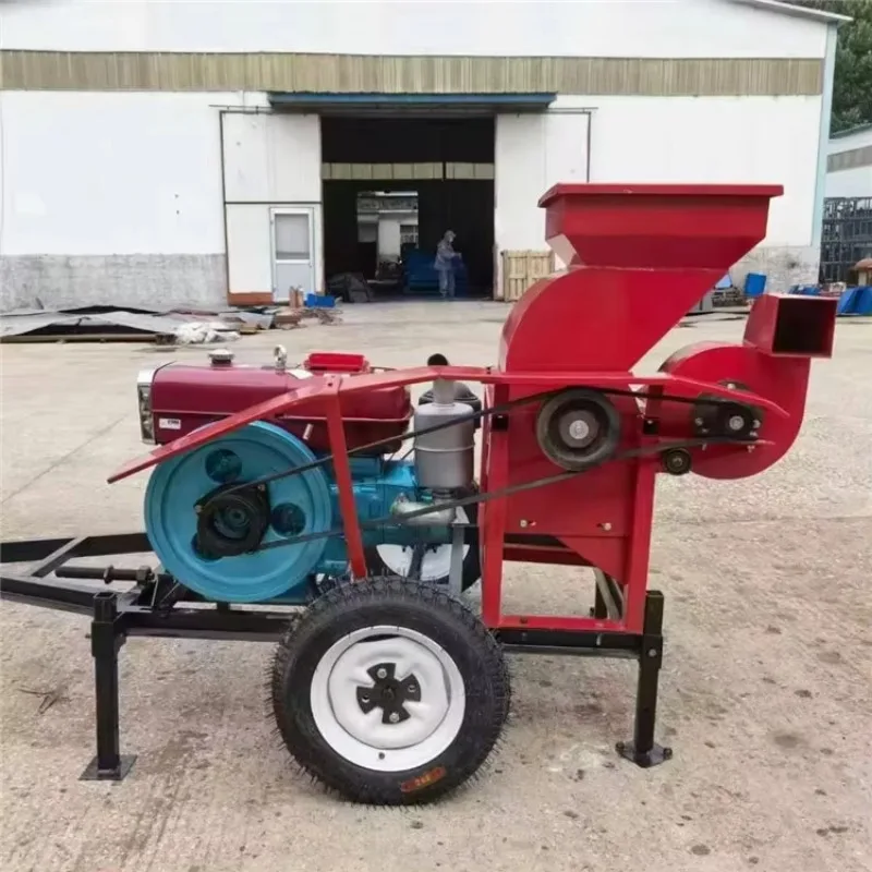 20254-5Tディーゼル式トウモロコシ脱穀機、トウモロコシ殻剥き機、農場用トウモロコシ皮むき機