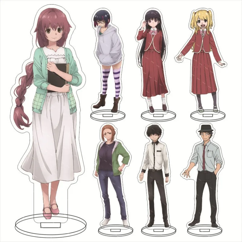 

Kaii to Otome to Kamigakushi Acrylic Stand Figure Desktop Display Original Hand made Cute Cartoon Anime Pendant Toy Gift