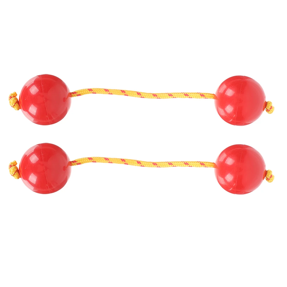 

2pcs Kashaka Rhythm Balls African Percussion Instrument For Party Hand Shaker Musical Sand Shaker Dual Ball Design Kids Adults