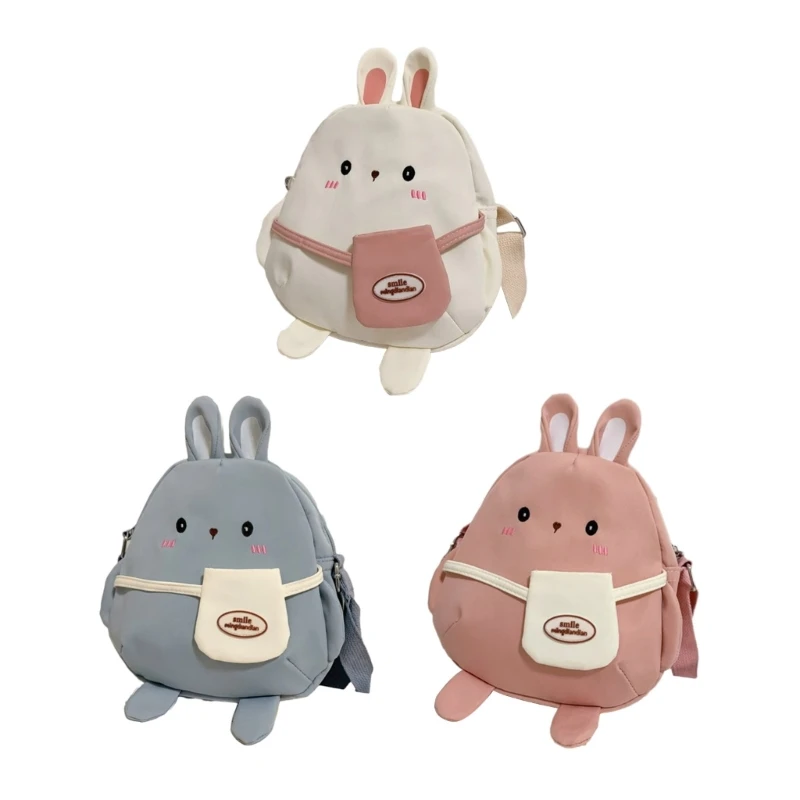 Nylon Bag for Girl Women Cartoon Rabbit Crossbody Bags Shoulder Bag Japanese Travel Journey Bag Leisure Bag