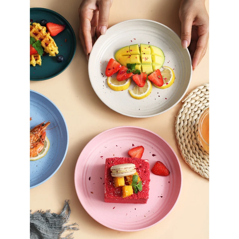 Reusable Wheat Straw Plates 5