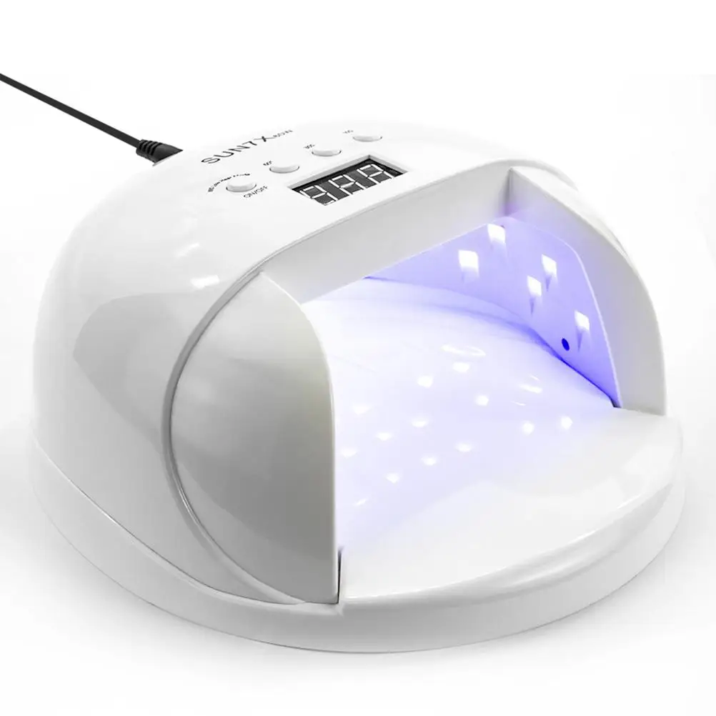 60W LED Nageldroger Gel Polish Curing Lamp Manicure Machine Timer Functie UV Nagellicht Gel Nagellamp voor thuisgebruik Nagel