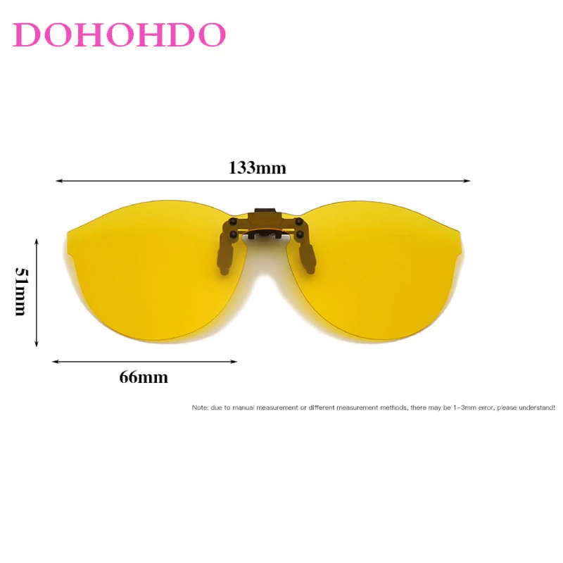 الفاخرة مصمم عدسات الرؤية الليلية كليب على نظارات شمسية للرجال الرياضة في الهواء الطلق الاستقطاب المضادة للوهج نظارات UV400 Gafas دي سول #6