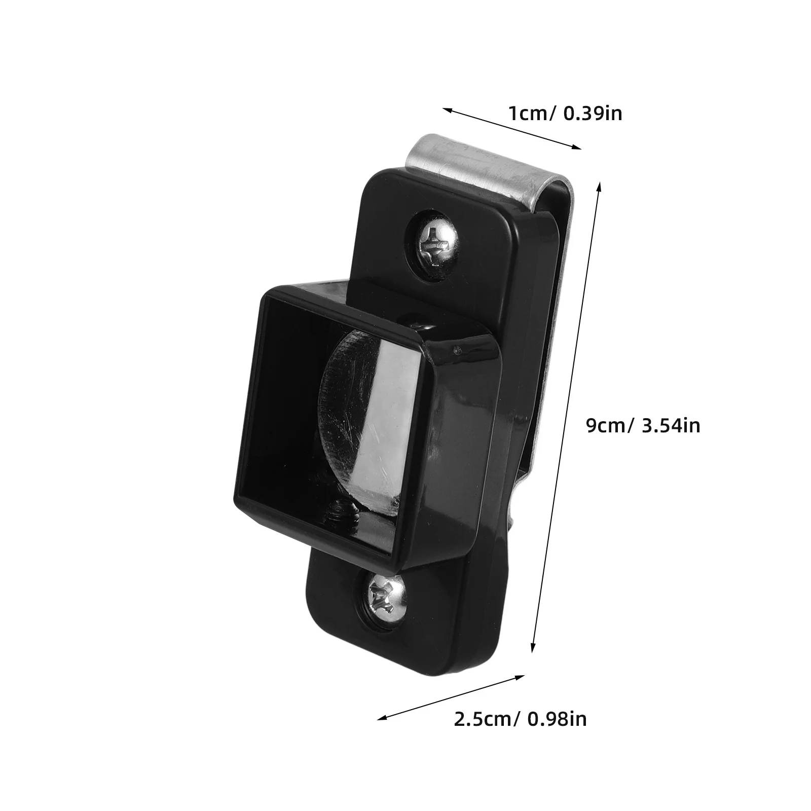 حامل طباشير البلياردو المحمول، مشبك بلاستيكي متين، ملحق جديلة خفيف الوزن، سهل الحمل لفترة طويلة، مشبك طباشير بلاستيكي لحمام السباحة