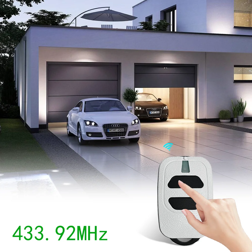 DEA 433MHz 리모컨 (DEA GT2, GT4, GTI2N, GTI4N, MIO TR2, TR4 차고문 개폐기용) 롤링 코드 433.92MHz