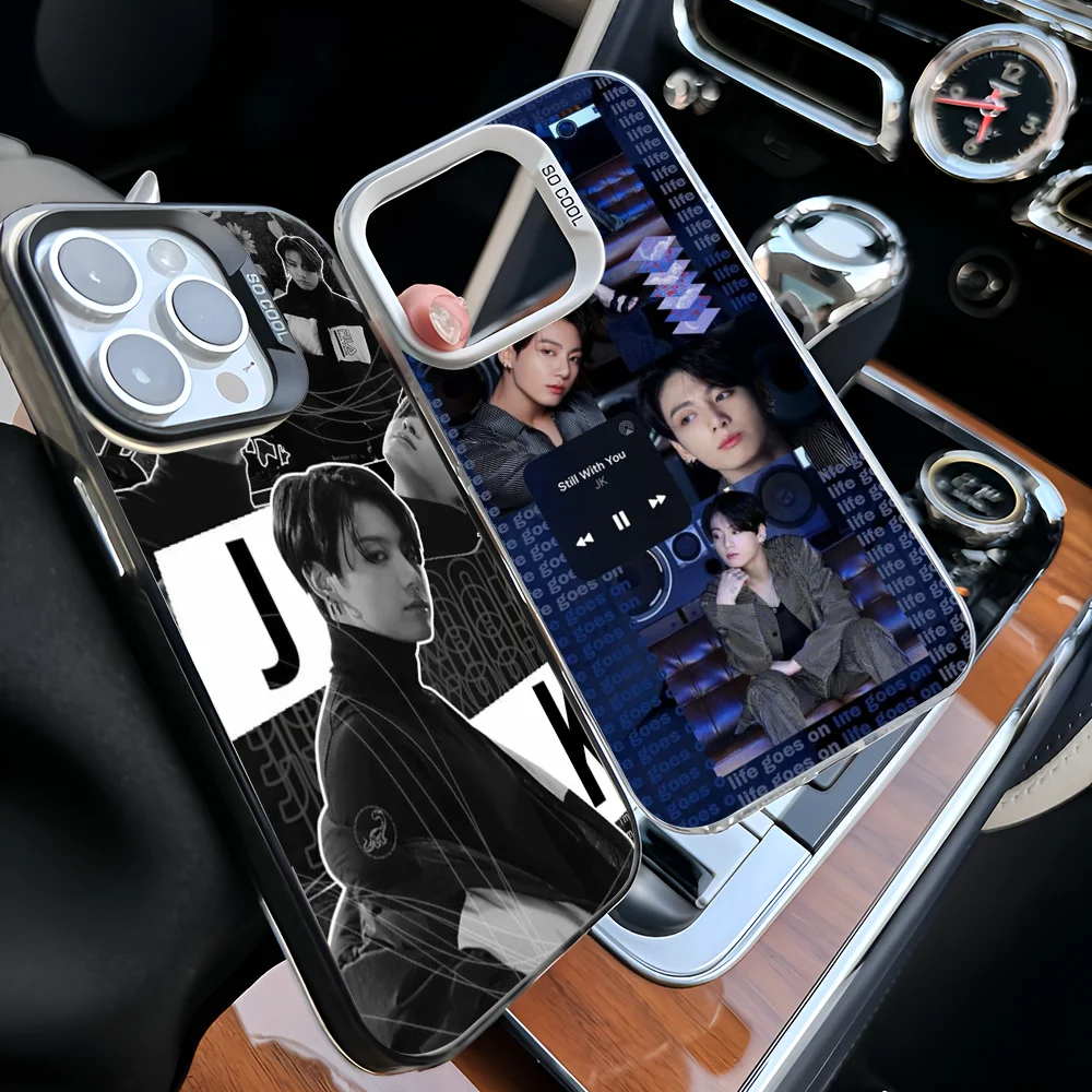 E-Euphoria J-Jungkook-K-KPOP Phone Case For iPhone 16 15 14 13 12 11 Pro Max X XR XSMAX 8 7 Plus Matte Shockproof Back Cover