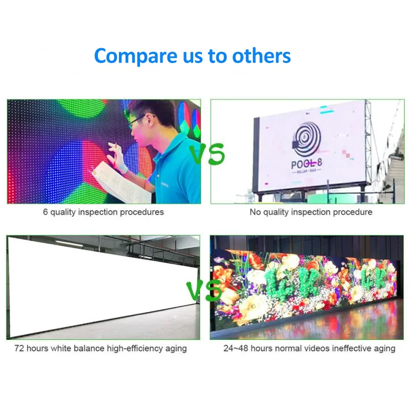 Indoor&Outdoor Portable P1.25 Led Foldable Digital Poster Screen Double-sided Free Standing Led Poster Screen for Shopping Mall