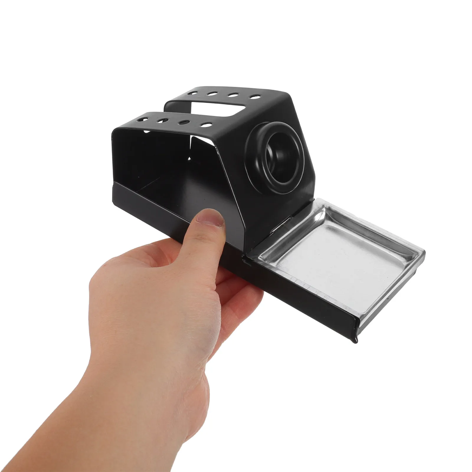 

2Pcs Compact Soldering Iron Stand with 8 Holes Metal Holder for Electric Iron Pen Heat Resistant Stable Support Soldering Tool