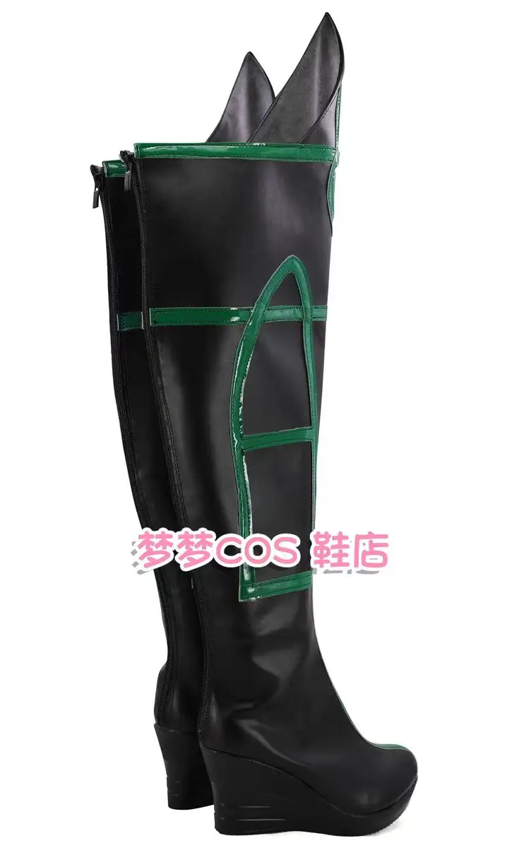 أحذية راجناروك هيلا التأثيرية بكعب إسفين أحذية تنكرية للنساء أحذية الهالوين التأثيرية مصنوعة حسب الطلب #4