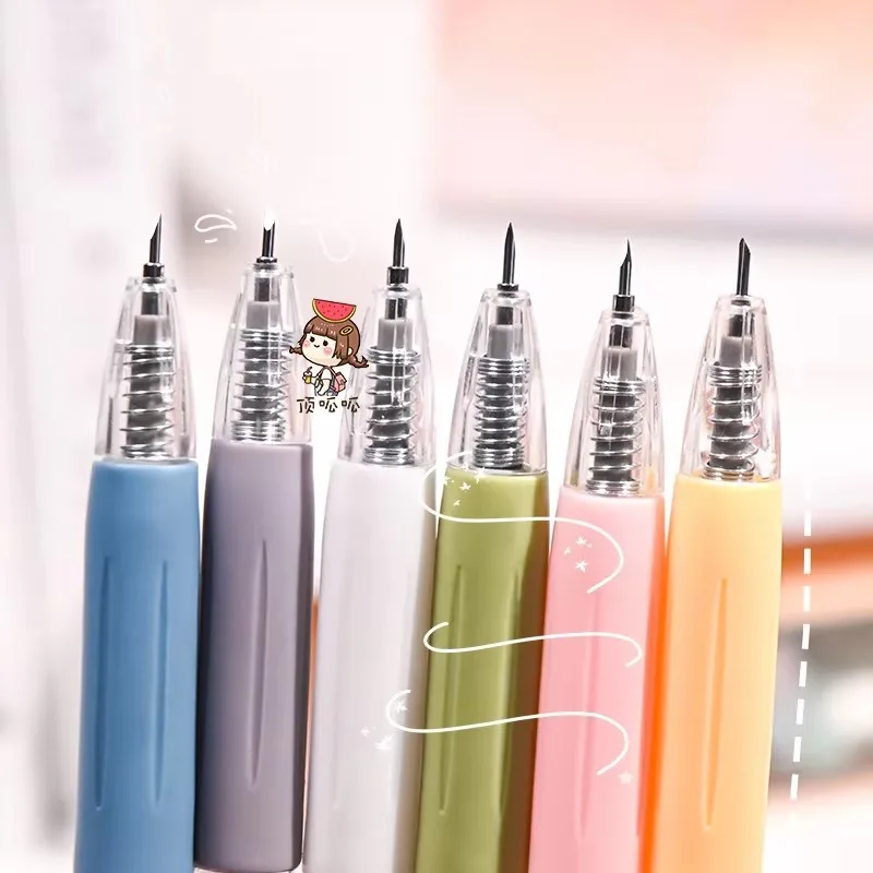 1-10 pezzi arte coltello multiuso penna coltello adesivi taglio scrapbooking utensile da taglio scatola espressa coltello materiale scolastico forniture artigianali fai da te