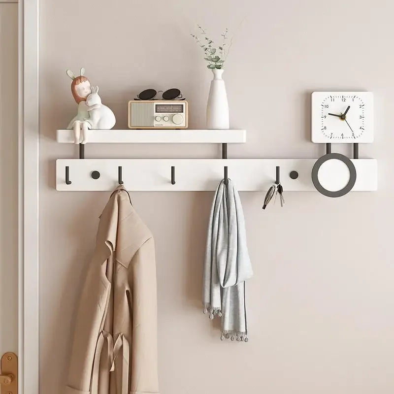 

Hanging hangers in the entrance, wall hanging on the wall, entering the door, clothes and hats hooks, storage