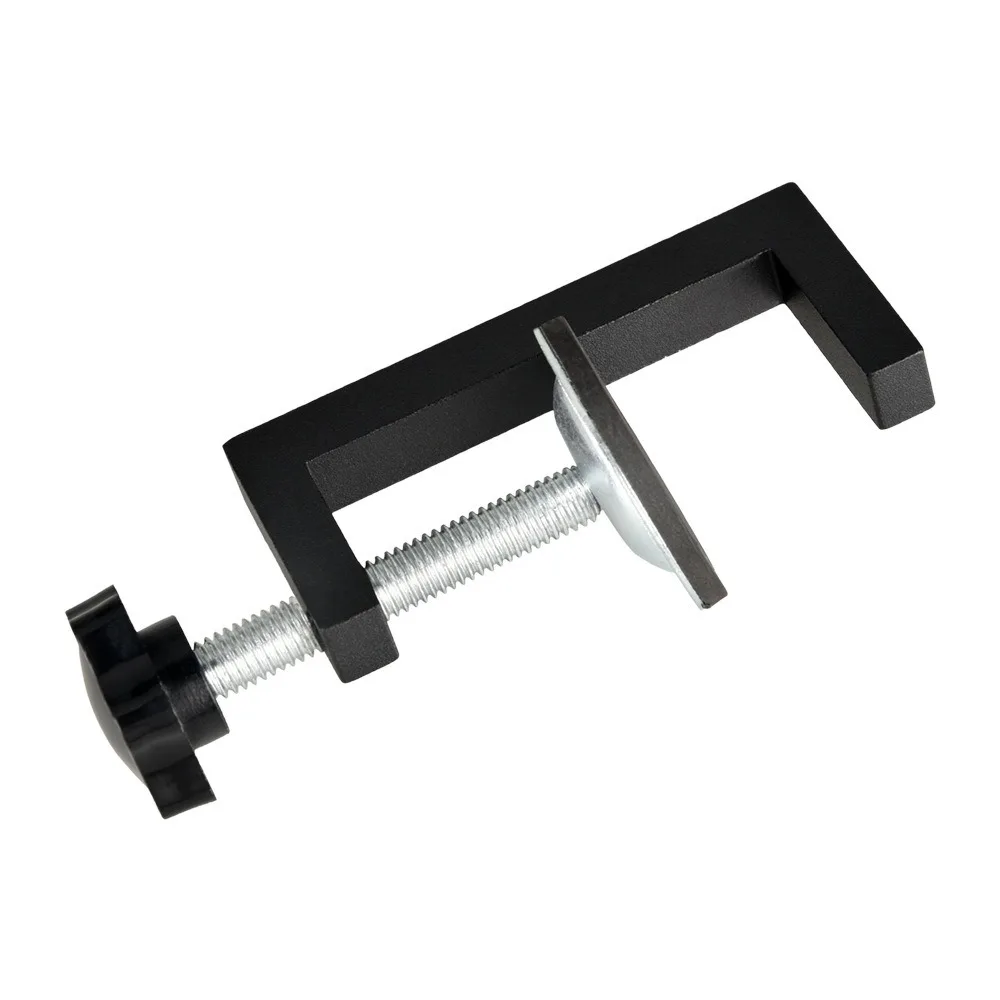 Professional Aluminum Alloy G-Clamp Plum Blossom Adjustable Open Table Clamp Sturdy 57mm Opening Small Clamp Woodworking Tool
