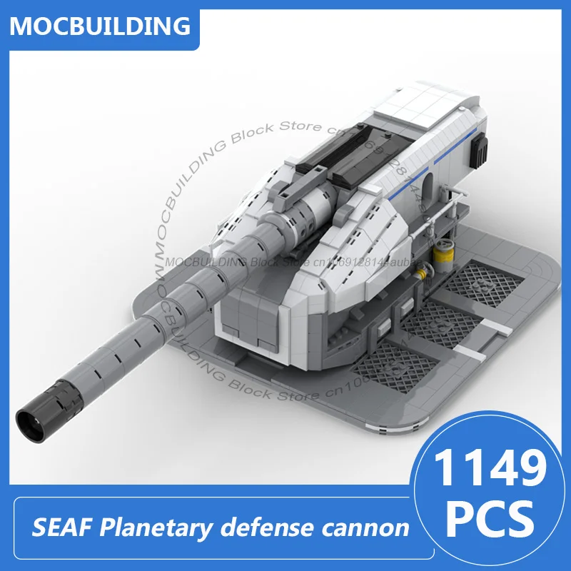 Ambassador-Class Explorer 1:1250 Scale Model Moc Building Blocks Space Diy Assemble Bricks Collection Display Toys Gifts 1276PCS