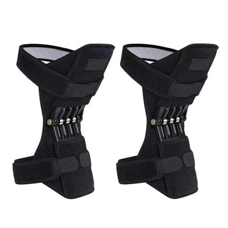 Sport Joint Patella Power Lift Knee Braces Elderly Walking Support Protect Fixed Booster Breathable Rebound Spring Knee new