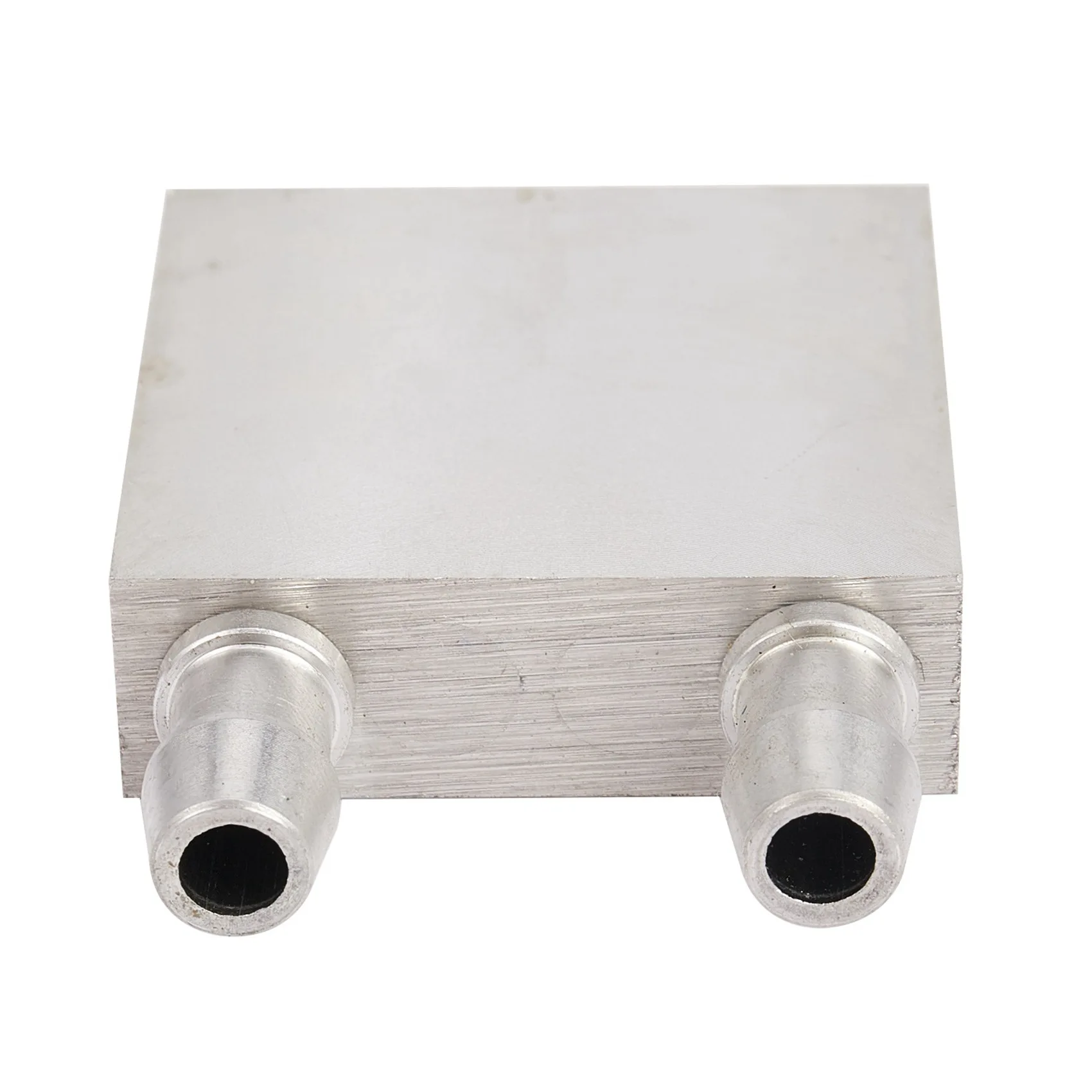 Efficient 4X Primary Aluminum Alloy Water Cooling Block 40X40mm For Liquid Water Cooler Heat Sink System Silver Use