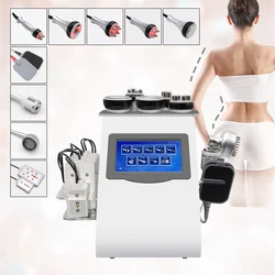9-in-1 40KHz Ultrasonic Cavitation Vacuum Weight Loss Body Slimming Cellulite Body muscle Fat reduce Facial Massage For Home Use