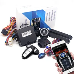 K5-9100 Car Intelligent Security Protection,Universal Auto Start Stop System,Remote Control Engine Ignition Kit,Keyless Entry