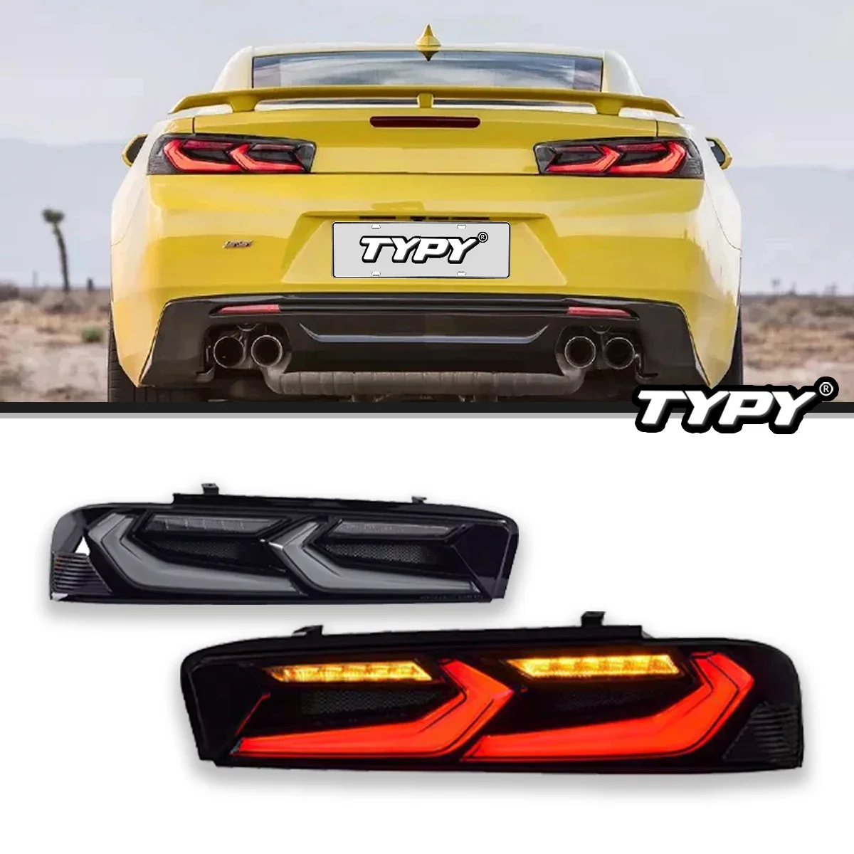 

Car Lights For Chevrolet Camaro 2016-2018 Taillight LED Projetor Tail Lamp Daytime Running Light Auto Accessories