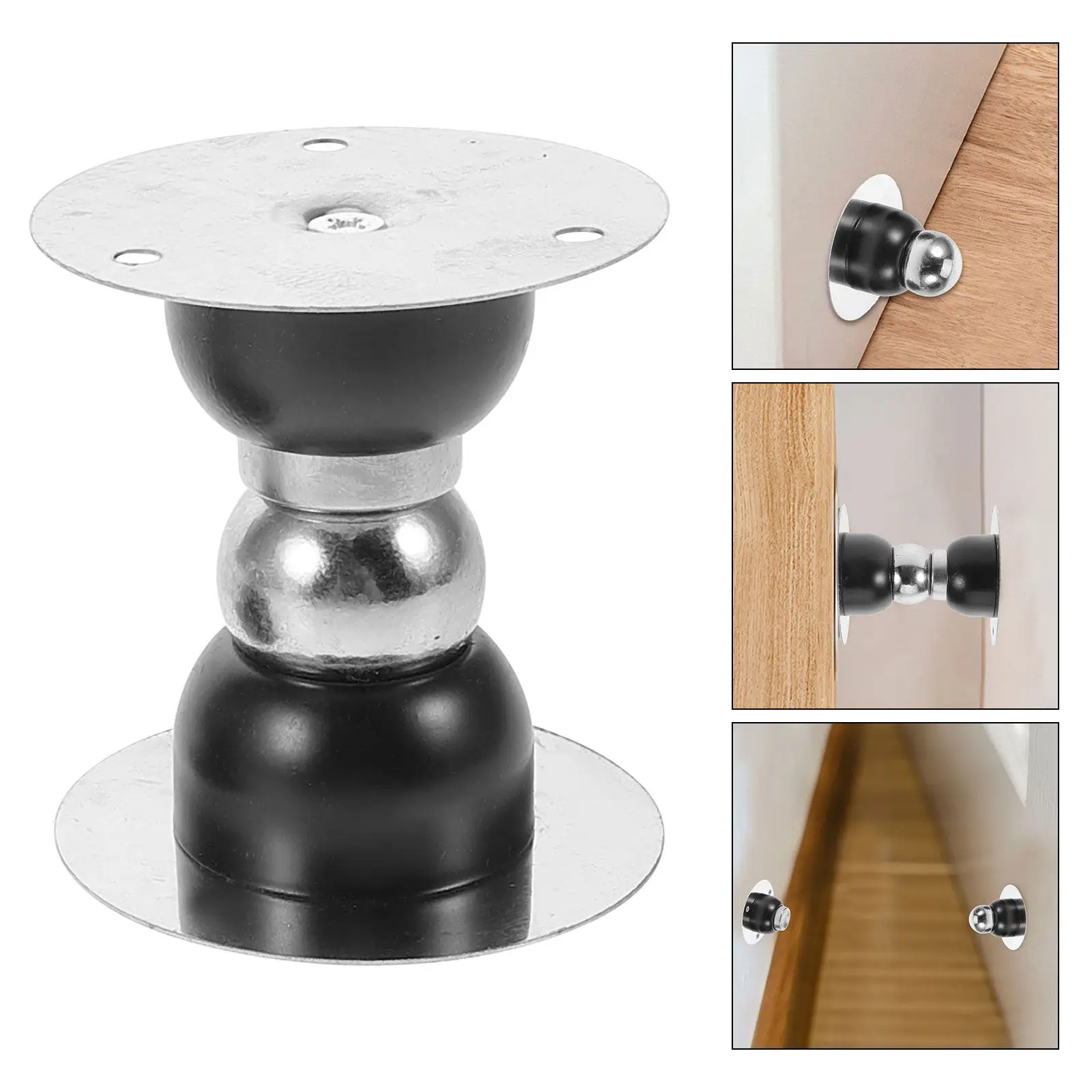 2Pcs Magnetic Door Catch Holder for Rv Travel Trailer Camper Doors Prevent Accidental Opening Protect Wall Door Stopper Camping