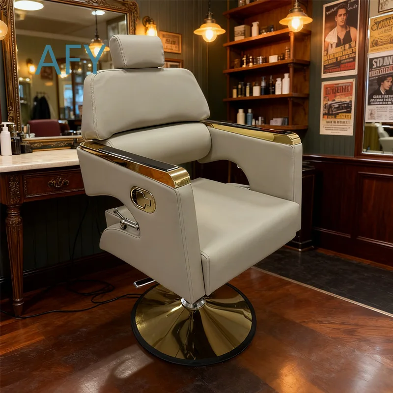 Hairdressing Chair for Salon Hair Cutting Barbershop Lift Swivel Beauty Chair for Hair Styling Hairdressing Shop Haircut