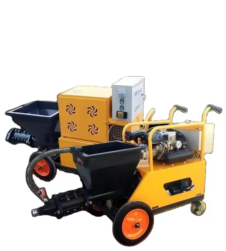 Automatic Sand Cement Mortar Pump Machine/Mortar Plaster Spraying Machine