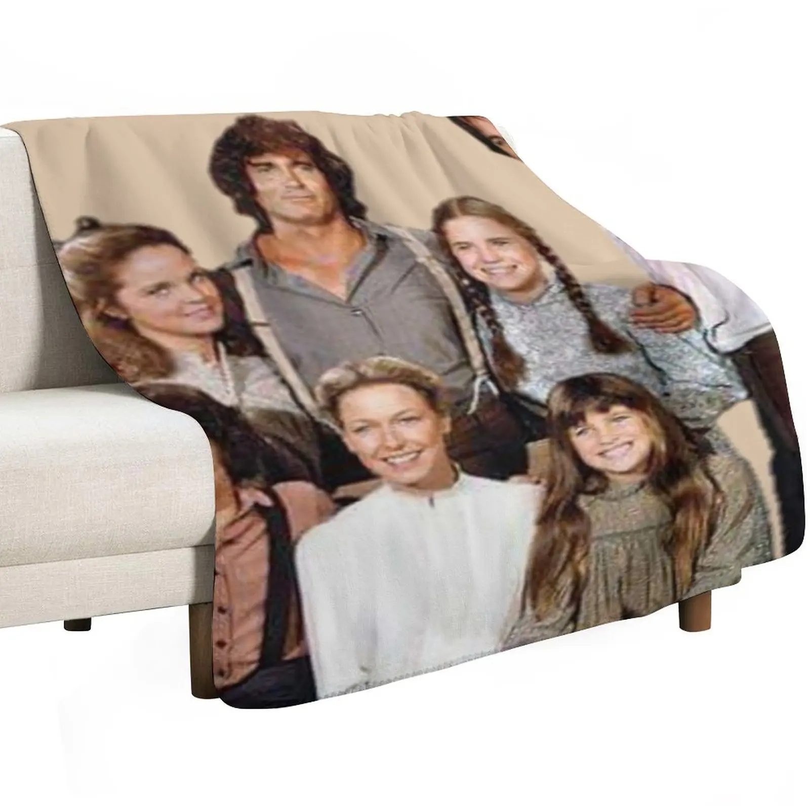 Little house on the praire- Ingalls family Throw Blanket Winter beds Luxury cosplay anime For Sofa Thin Hair manga Blankets