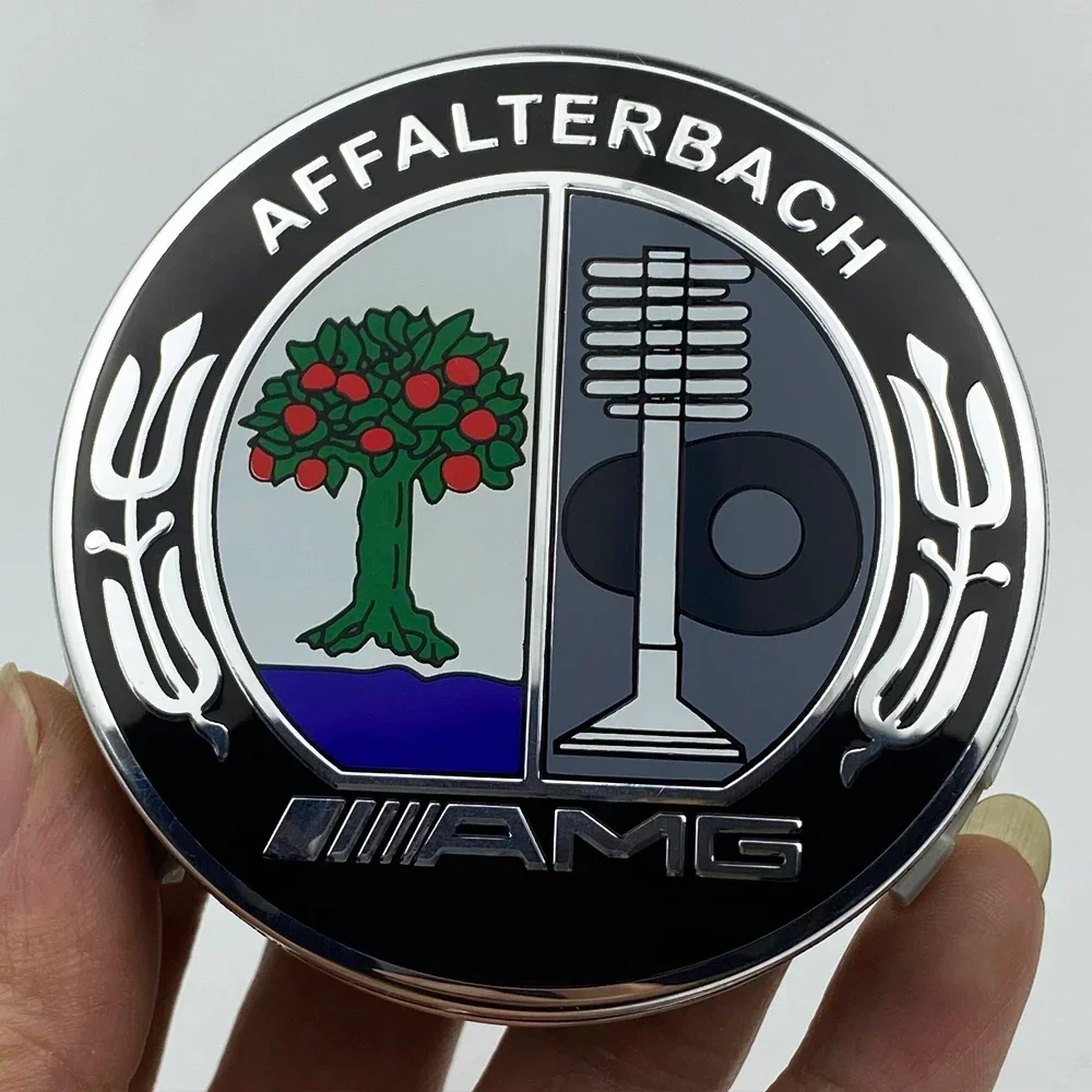 75 مللي متر 4 قطعة مرسيدس بنز عجلة غطاء مركزي Hubcap مرسيدس AMG شجرة أبل B w204 w211 w205 W212 w203 w213 w124 اكسسوارات السيارات #3