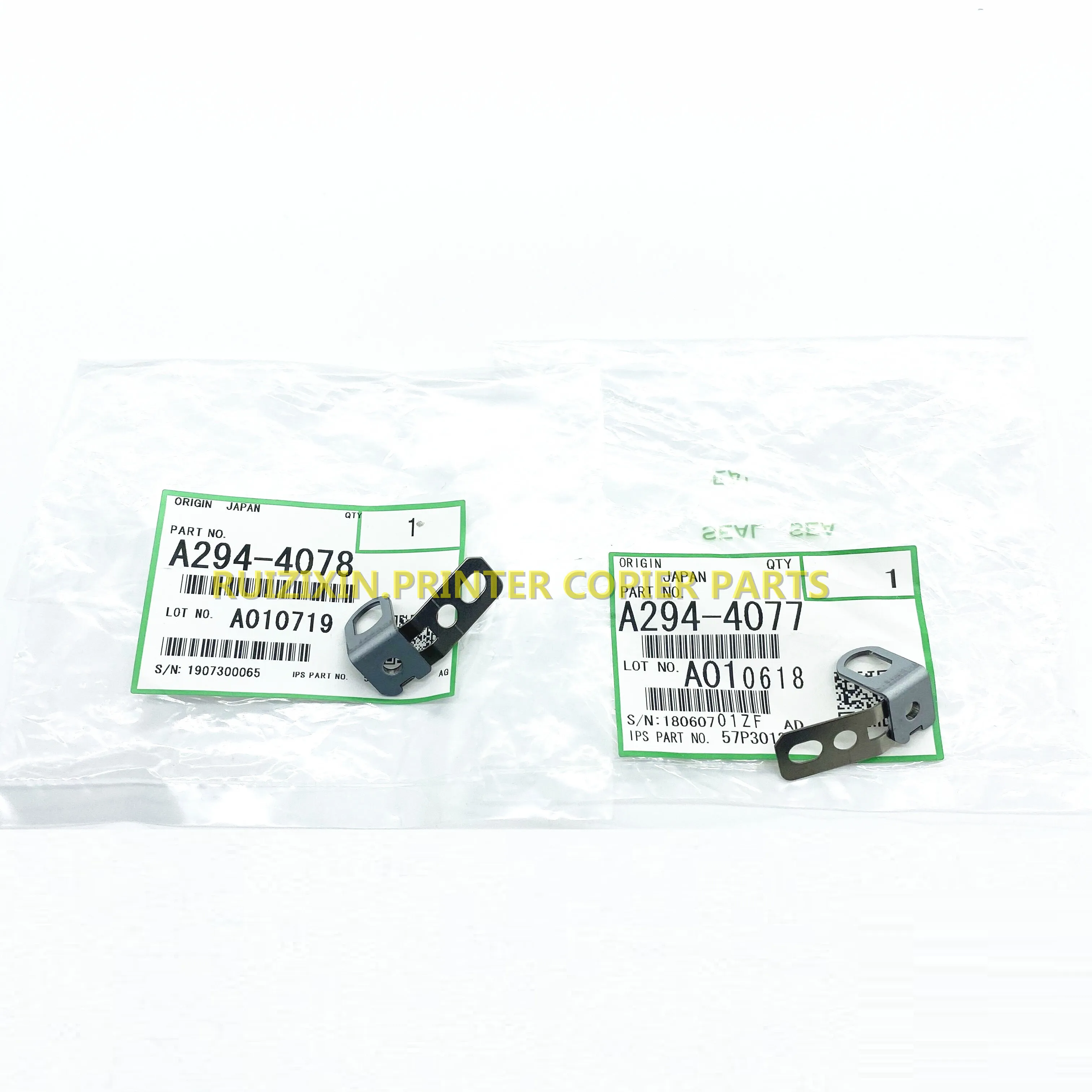 

A294-4078 Original Left Holder Right Holder Set for Ricoh Aficio MP1350 1100 9000 1356 1357 906 1107 907 1106 Copier A294-4077