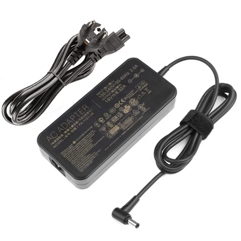 19V 6.32A 120W Laptop Adapter A15-120P1A PA-1121-28 AC Power Charger For Asus FX50J A550 N56J N56VM N56VZ N750 N500 G50 N53S N55