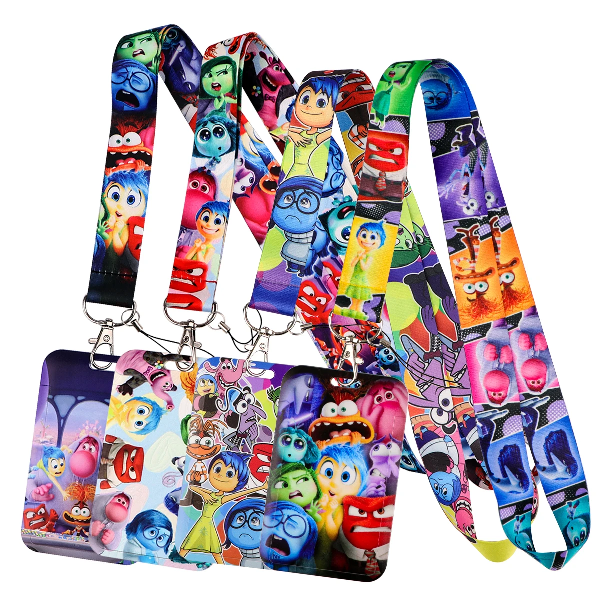 Emotional Groups Neck Strap Cartoon Movie Lanyard for Key ID Card Strap Badge Holder DIY Hang Rope Keyring Accessories Gifts