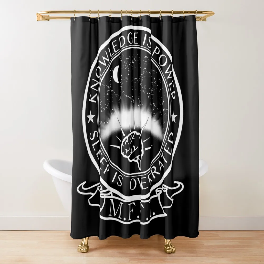 

MFFI Fan Logo by Husk Shower Curtain Funny Shower Bathtub Bathroom Box Shower Waterproof Curtain