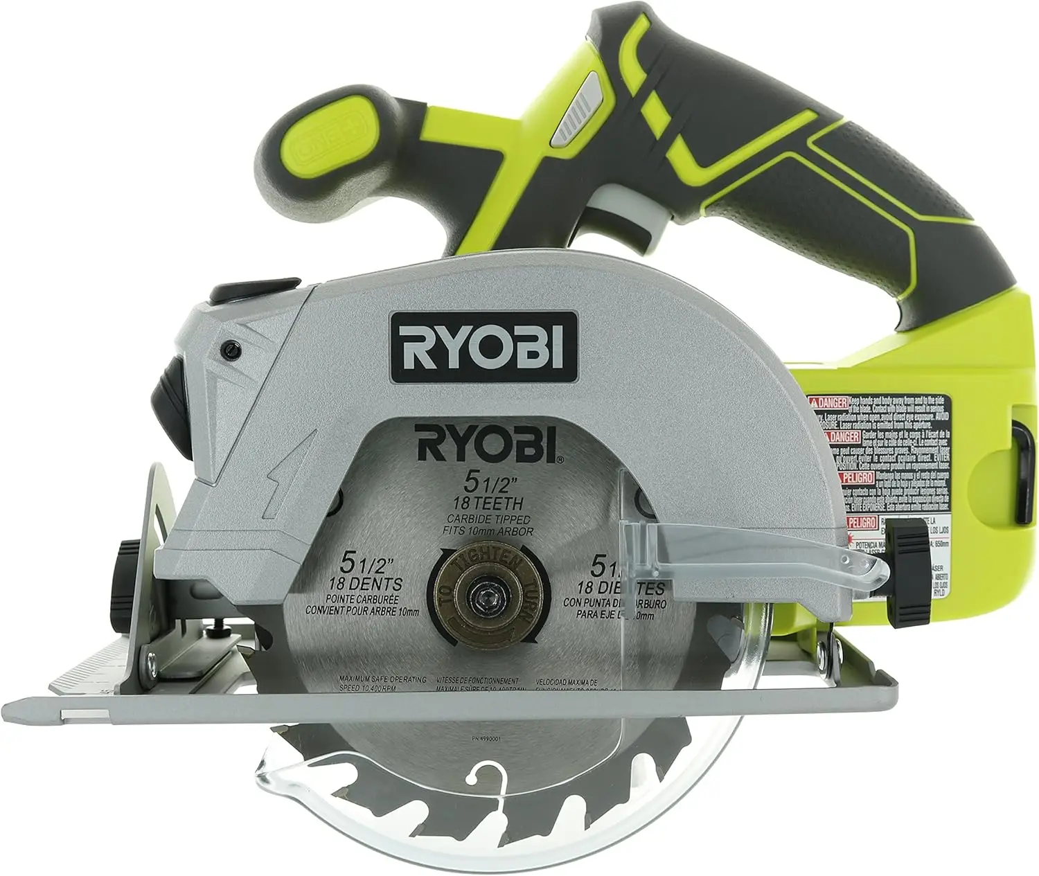 

18V Cordless Circular Saw with Laser Guide, 4700 RPM, Up to 50° Angled Cuts, Battery Not Included