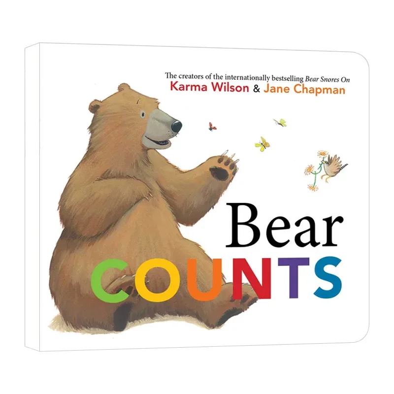 

Bear Counts,Karma Wilson, Baby Children's books aged 1 2 3, English picture book 9781481499521