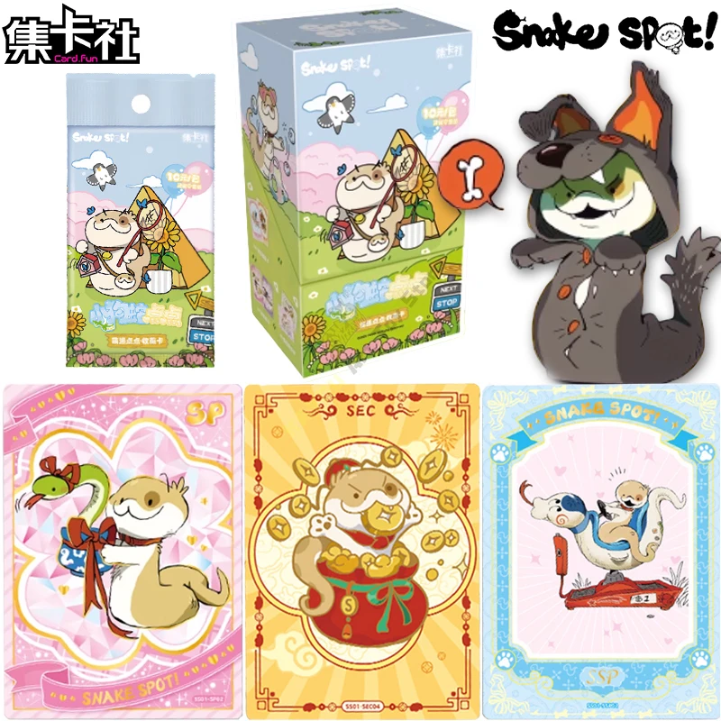 

Card.Fun Official Genuine Version Puppy Snake Spot Card Author Signature Card Collection Anime Peripheral Toys Flash Card Gifts