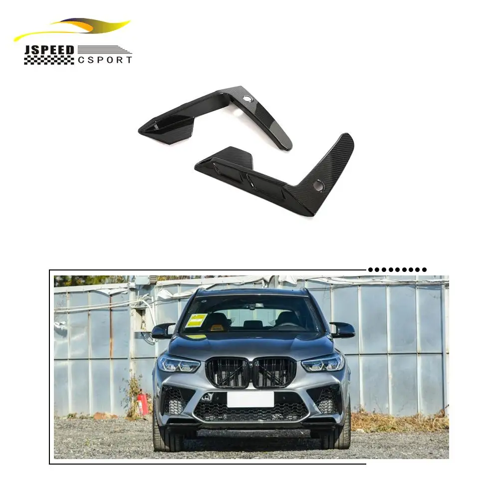 

Suitable for The dry carbon fiber front bumper vents of the BMW F95 X5M 2020-2022
