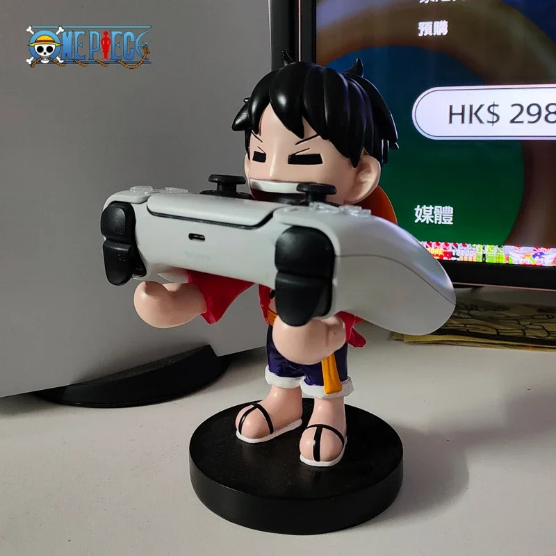 Soporte para Control de Videojuegos de One Piece Luffy para Switch, PS4, PS5, Xbox Series, Figura de Acción, Modelo, Muñeco, Juguetes, Regalos